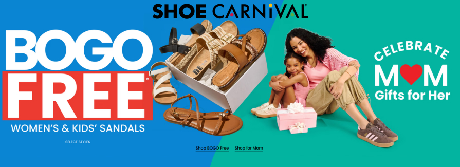 BOGO Free Women's & Kids' Sandals.