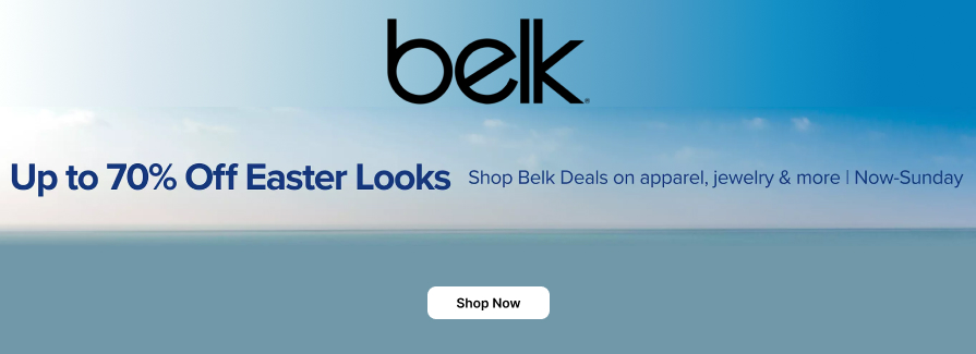 Up to 70% Off Easter Looks.