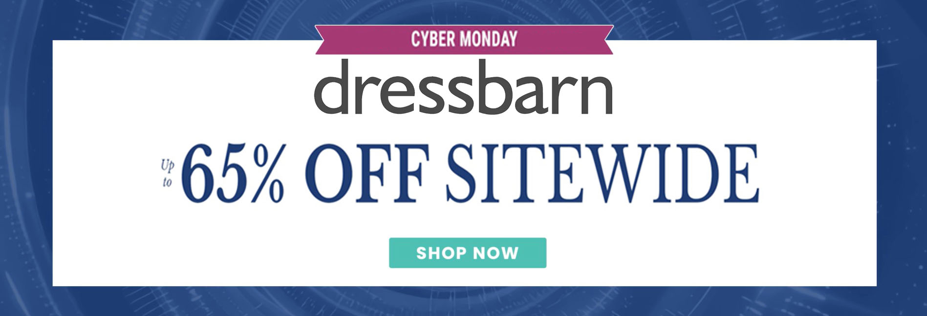 Cyber week! Up to 65% Off Sitewide