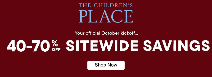 40-70% Off Sitewide savings 40-70% Off Sitewide savings