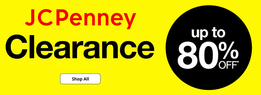 Clearance Up to 80% Off jcpenny