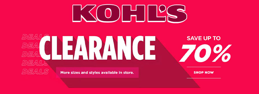 Deal Save Up to 70% Off Clearance