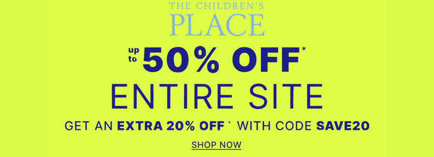 Up to 50% Off Entire Site