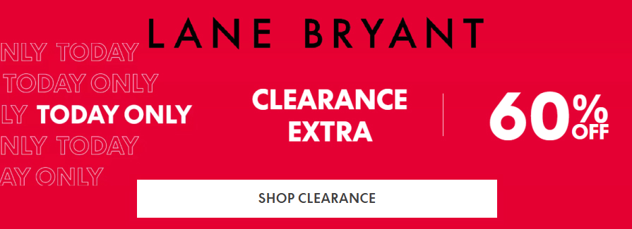 Clearance Extra 60% Off.