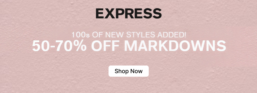 50-70% Off Markdowns